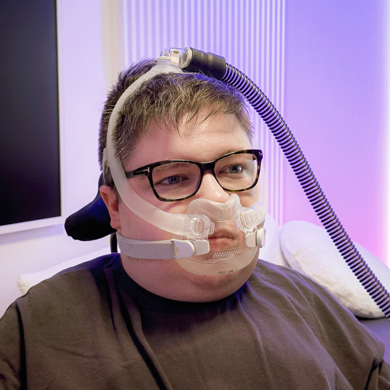 Kamil Tunkiewicz podczas rehabilitacji